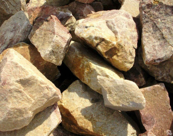 Купить бутовый камень 70-200 в Гатчине